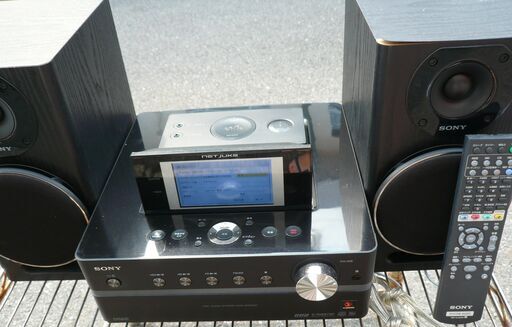 ☆ソニー SONY NAS-M700HD HCD-M700HD SS-M700HD NET JUKE 160GB HDDコンポ◆高音質で楽しむ