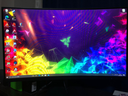 ゲーミングモニター　144Hz 27型　曲面パネル　モニター