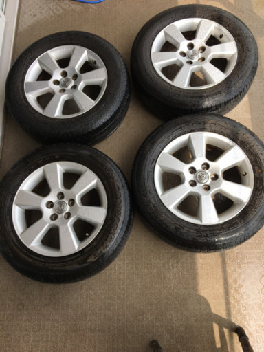 ハリアー 純正ホイール　４本　タイヤ付き