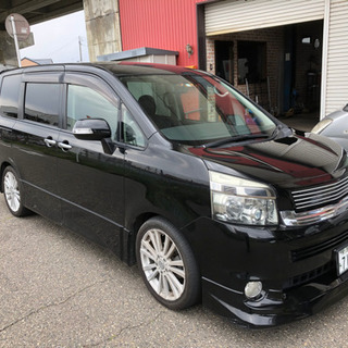 ●●新潟発ヴォクシーZ/人気の黒/モデリスタ製フルエアロ/機関良好!●の画像