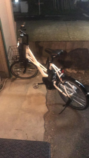 ヤマハ2018PAS CITY X白20インチ　ミニベロ電動アシスト自転車改