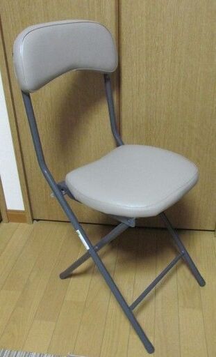 ☆新品☆ニトリ　折りたたみチェア　バーミーズ　モカ色