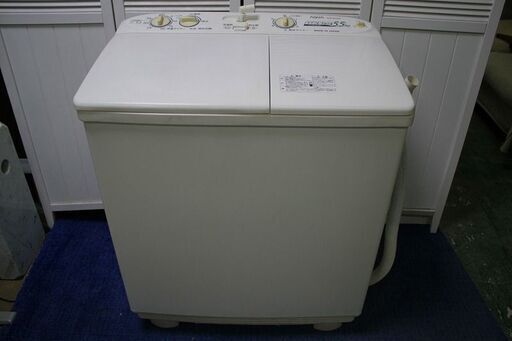 R1890) AQUA(アクア) 二槽式 AQW-N550 洗濯容量 5.5Kg 2016年製! 洗濯機 店頭取引大歓迎♪