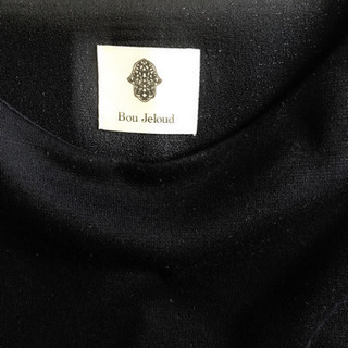 レディース　秋冬ワンピース　紺の画像