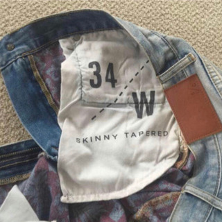 ★デニム ダメージ★ハーフパンツ　Hawaii購入の画像