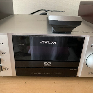 0円譲ります　victor コンポ