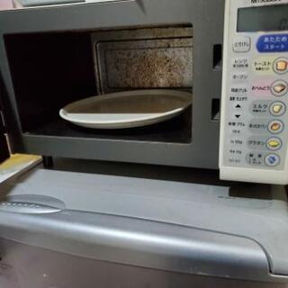 電子レンジ SANYO 10年以上前の品の画像