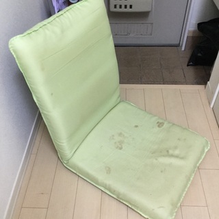 リクライニング調整可　座椅子・急ぎ　引っ越し