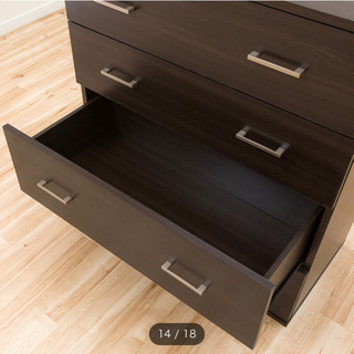 洋服タンス　収納の画像