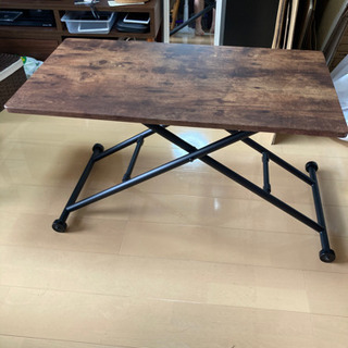 昇降テーブル　不二貿易　無段階調整の画像