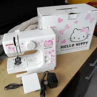 ハローキティ　ミシン　コンパクトミシン