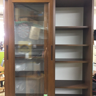 松田家具 書棚 本棚 スライド式 の画像