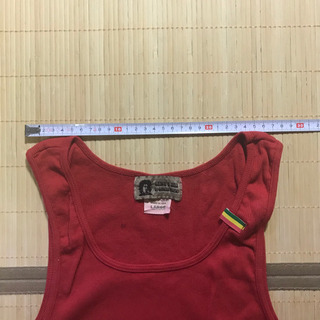 【滋賀県より、未使用】赤（レッド、L）のタンクトップ、CATCH A FIREの画像