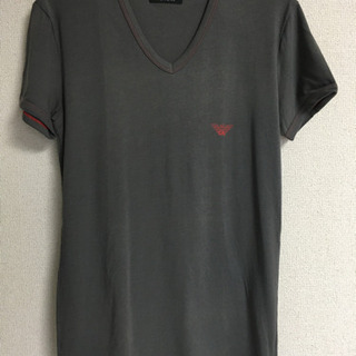 ARMANI(アルマーニ)Tシャツ2枚　黒とグレーの画像