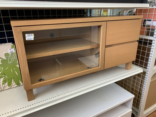 コンパクトサイズ!!無印良品のテレビ台です！