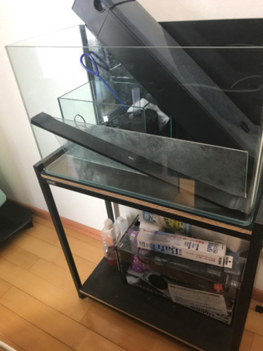 （取引き中です）60cmと45cmの水槽セット　