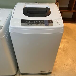 洗濯機 日立 HITACHI NW-50C 2018年製 5.0kg 中古品