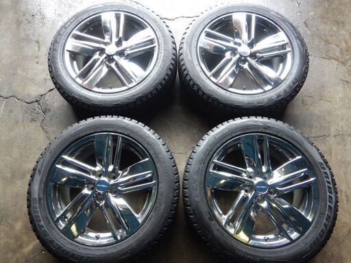 エルグランドライダー純正　１８インチ　スタッドレスタイヤ付き