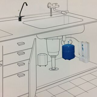 【健康志向の方必見】新品未使用の逆浸透膜浄水器セット