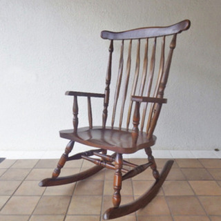 KM64 秋田木工 / Shin-lee社 ヴィンテージ ロッキングチェア