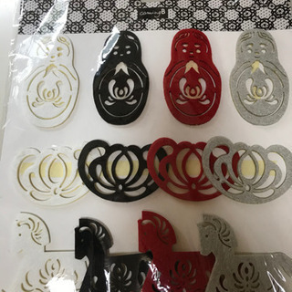 フェルト　オーナメント　マトリョーシカ　