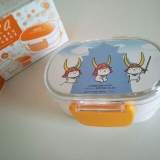 【未使用品】ひこにゃん二段お弁当箱　箱付