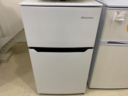 冷蔵庫 ハイセンス Hisense HR-B95A 2019年製 2D 93L 直冷 白 中古品