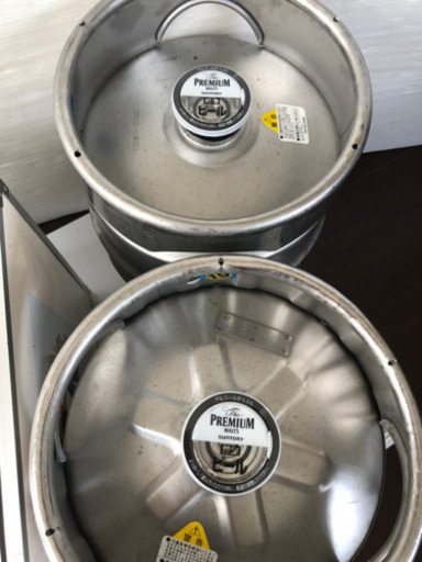 ビア樽　サントリープレミアムモルツ　30リットル　15L×2樽　破格でお譲りします！