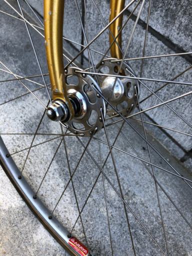 ブリジストン　ピスト　サンシン　ラージハブ　クレイジーカラー