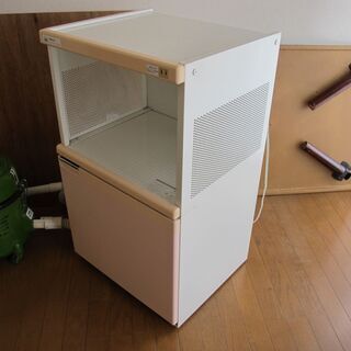 ナショナル◆電子レンジ台◆炊飯器収納棚の画像