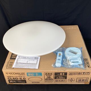 【美品】アイリスオーヤマ  LED シーリングライト  CL6D...