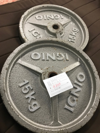 IGNIO ダンベルプレート 総重量30kg