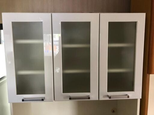 自社配送有 NITORI キッチンボード パールホワイト 食器棚 お買い得品