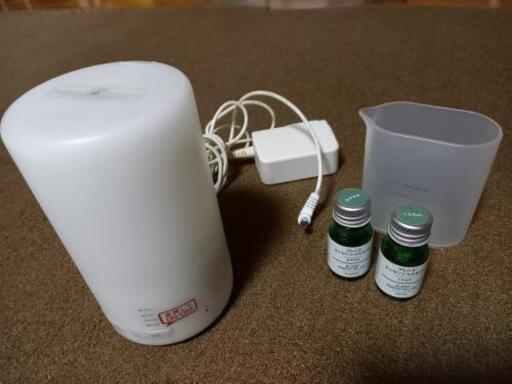 【取引中】無印良品　アロマデヒューザーとエッセンシャルオイルのセット