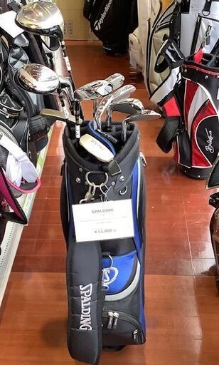 SPALDING キャディーバッグ＆クラブ12本セット【トレファク所沢店】