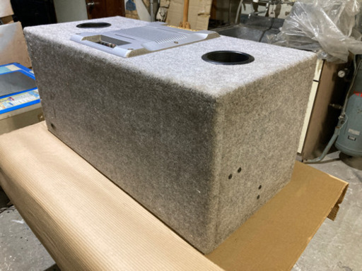 カロッツェリアサブウーファー！アンプ内蔵！