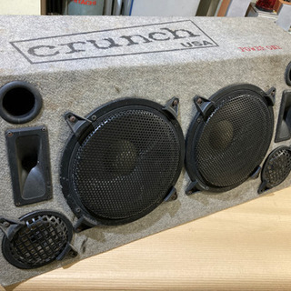 サブウーファーBOXスピーカー付きの画像