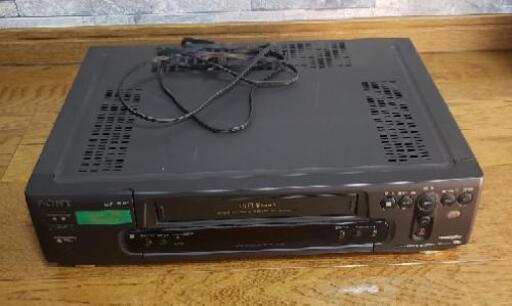 【ジャンク】SONY VHS ビデオレコーダー