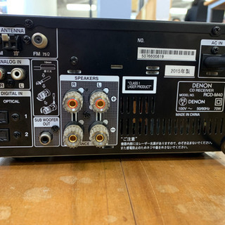DENON CDプレイヤーの画像