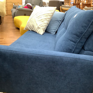 2人掛けソファー ネイビー