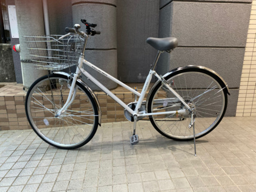 自転車　　ライト付き　かご付き　新品