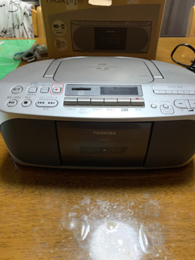 東芝SD、CDラジオカセットレコーダー