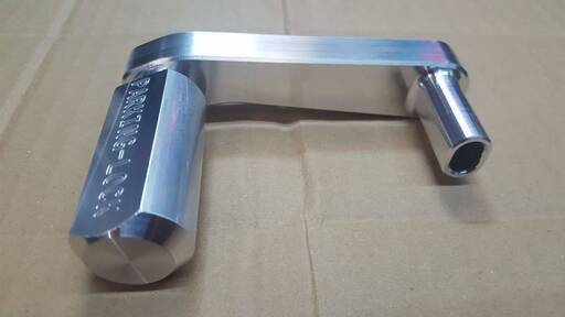 アルミ削りだし☆パーキングブレーキレバー ジャイロキャノピー