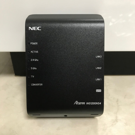 Wi-Fiルータ WG1200HS4(NE) 11ac対応