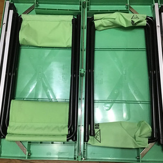 キャンプ用テーブル　チェアセット　コンパクトの画像