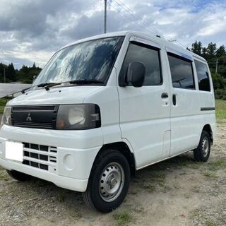 【黒ナンバー取得無料代行】三菱 ミニキャブバン 車検R3年3月 ...