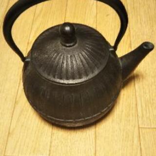 南部鉄器　鉄瓶　鍋敷き　セット　キャンプ