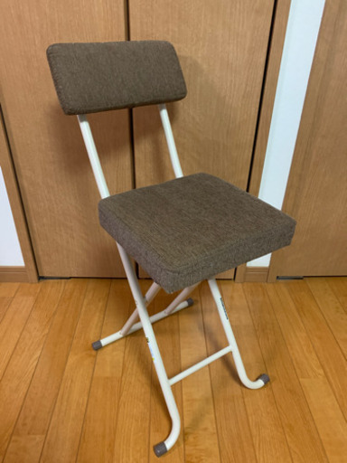 ニトリ　折りたたみ　イス　2脚セット