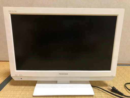 東芝製REGZA19インチ液晶テレビ