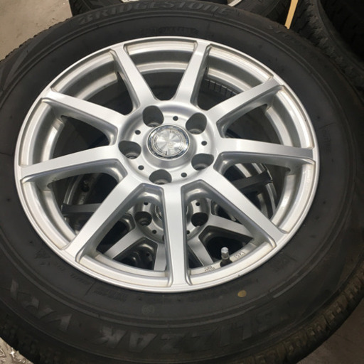 215/60R16 ブリジストンVRXスタッドレスタイヤ ホイールセット